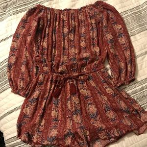 American Eagle Off the Shoulder Romper